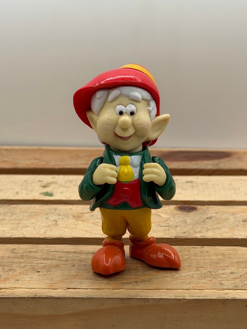 Vintage 1970s Ernie the Keebler Elf Promotional Plastic Figure - 5” Tall